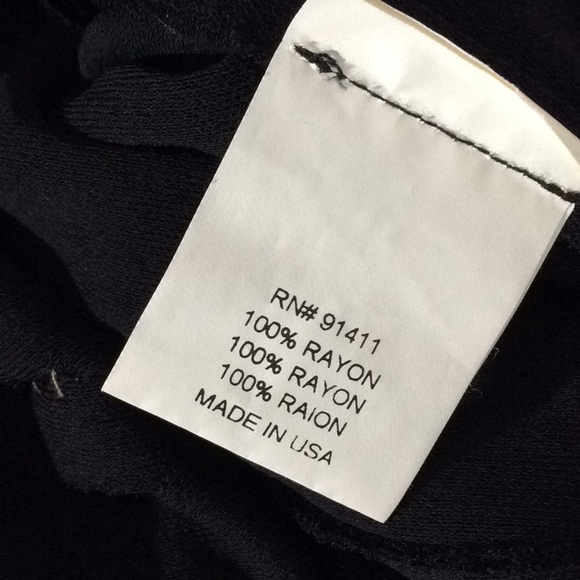 Deep V Black Sleeveless MIDI Dress-Size Medium - Picture 11 of 11